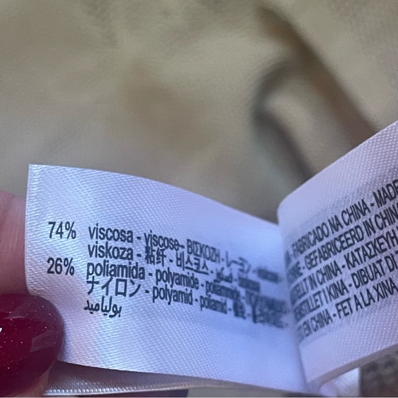 Zara Men’s Short-Sleeve Floral Embroidered Knit Shirt - Sage Green | XS-S New - Picture 11 of 11